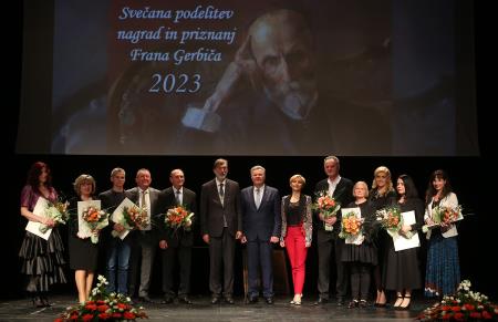 PODELITEV NAGRAD IN PRIZNANJ  FRANA GERBIČA ZA LETO 2023 43 FOTO LJUBO VUKELIČ